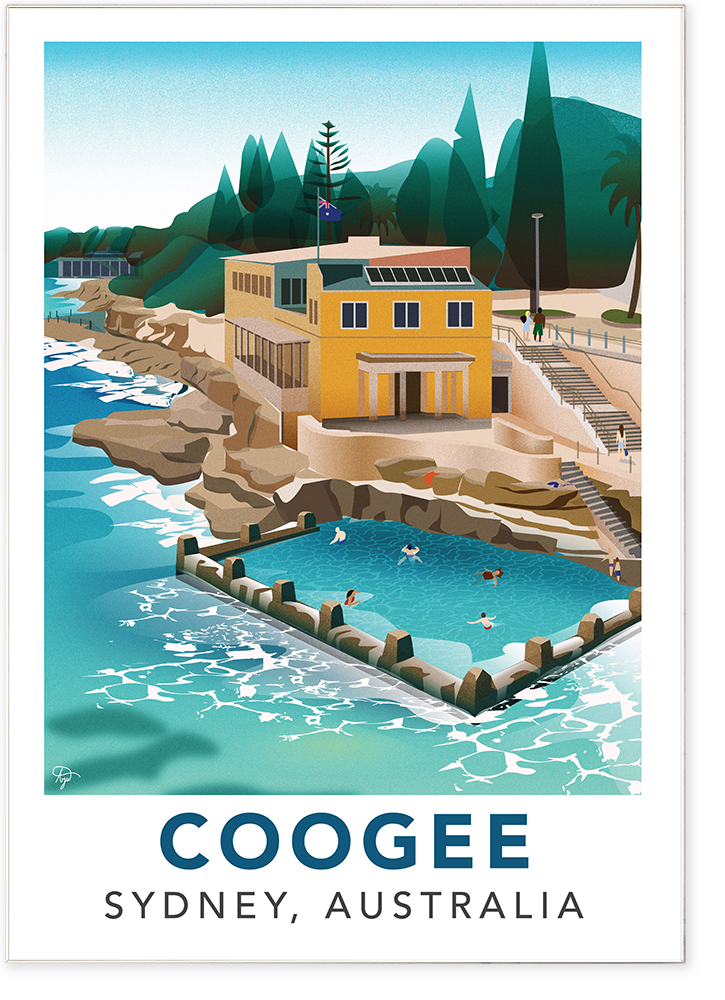 Coogee-pool-poster-posterfactory