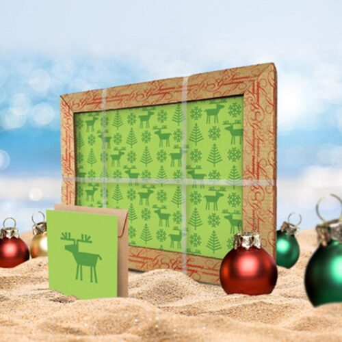 PosterFactory Print+Frame Gift Card - Reindeer