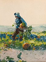 For to Be a Farmer's Boy - Winslow Homer