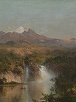 View of Cotopaxi - Frederic Edwin Church