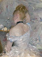 Woman at Her Toilette - Berthe Morisot